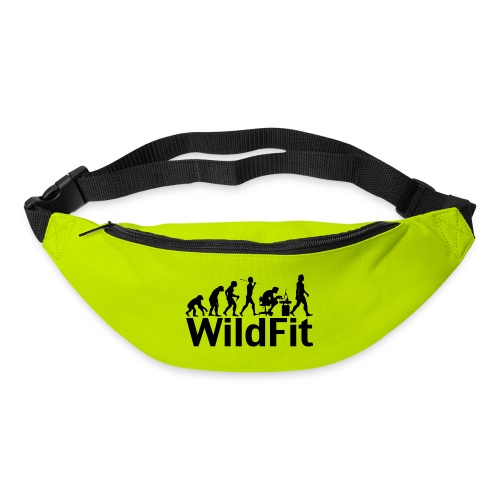 WildFit Logo Evolution in Schwarz - Gürteltasche