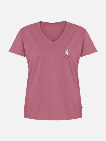 Bremer Stadtmusikanten - Frauen Premium Bio T-Shirt mit V-Ausschnitt - Mauve
