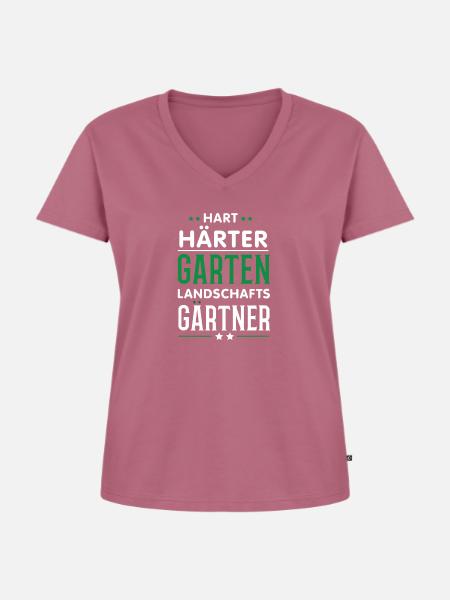 Galabau Geschenk - Frauen Premium Bio T-Shirt mit V-Ausschnitt - Mauve