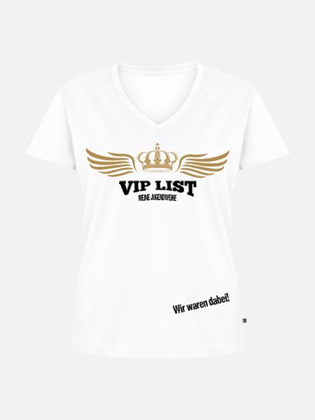 Jugendweihe Gästebuch - Jugendweihe 2026 - Frauen Premium Bio T-Shirt mit V-Ausschnitt - Weiß