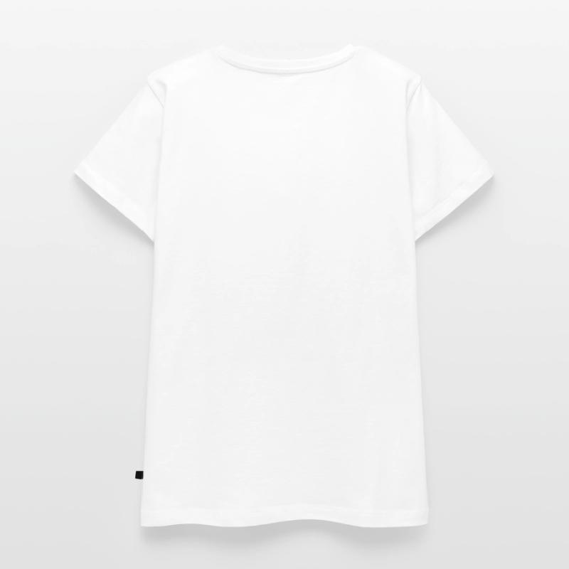 Loderndes Herz Frauen Premium Bio T-Shirt mit V-Ausschnitt