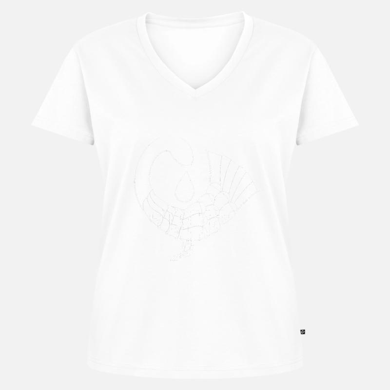 Sankofa gå tilbage og få det - Premium økologisk T-shirt til kvinder - hvid