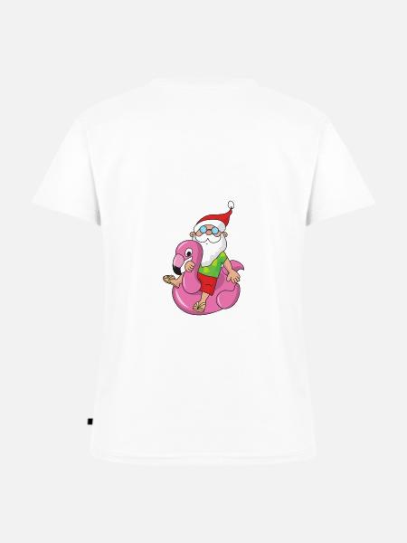 Weihnachten - Frauen Premium Bio T-Shirt mit V-Ausschnitt - Weiß