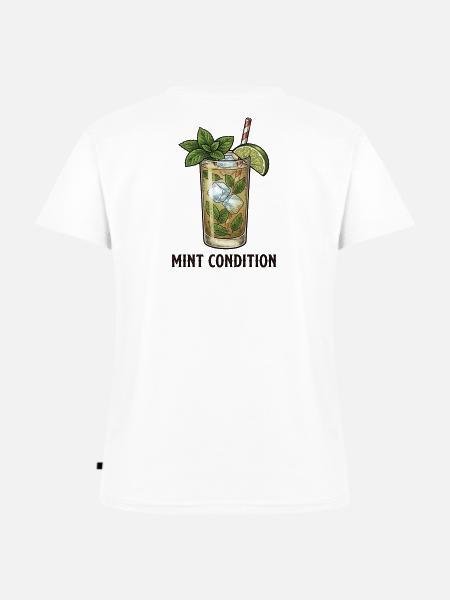 Condition Mojito Cocktail - Frauen Premium Bio T-Shirt mit V-Ausschnitt - Weiß