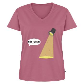 Lighting Technician Stage Technician - Women's Premium Organic V-neck T-shirt - mauve - Front - AI Model Female 172 dark (172cm)
