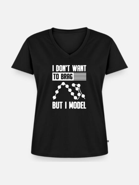 Data Science Analyst Data Scientist - Frauen Premium Bio T-Shirt mit V-Ausschnitt - Schwarz