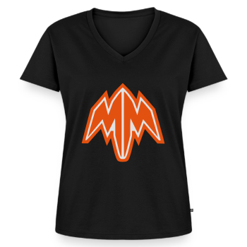 Pedstatt Logo 01 - Frauen Premium Bio T-Shirt mit V-Ausschnitt