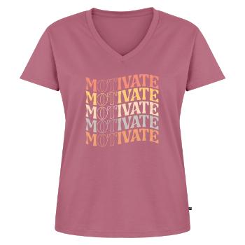 Motiver l’ergothérapie Orthophonie École d’ergothérapie - T-shirt encolure en V Premium bio Femme - mauve - Devant - AI Model Female 172 dark (172cm)