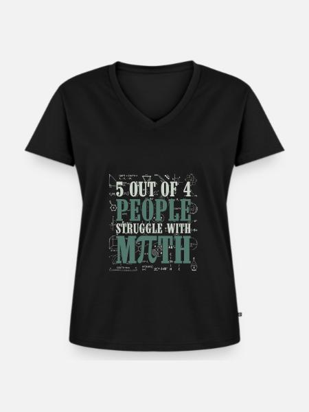 Software Developer Dad - Software Programmierer - Frauen Premium Bio T-Shirt mit V-Ausschnitt - Schwarz