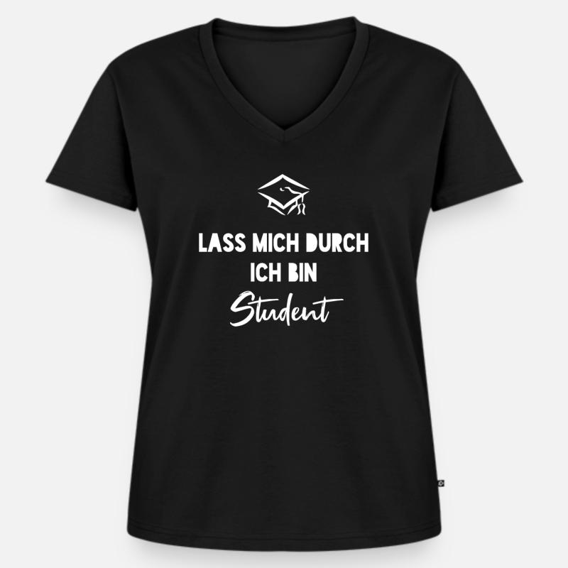 undersøgelse - Premium økologisk T-shirt til kvinder - sort