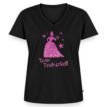 Bride To Be Braut Hochzeit JGA Junggesellinnen - Frauen Premium Bio T-Shirt mit V-Ausschnitt - Schwarz - Vorne - AI Model Female 172 light (172cm)