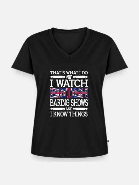 Aquarianer Aquarium - Frauen Premium Bio T-Shirt mit V-Ausschnitt - Schwarz