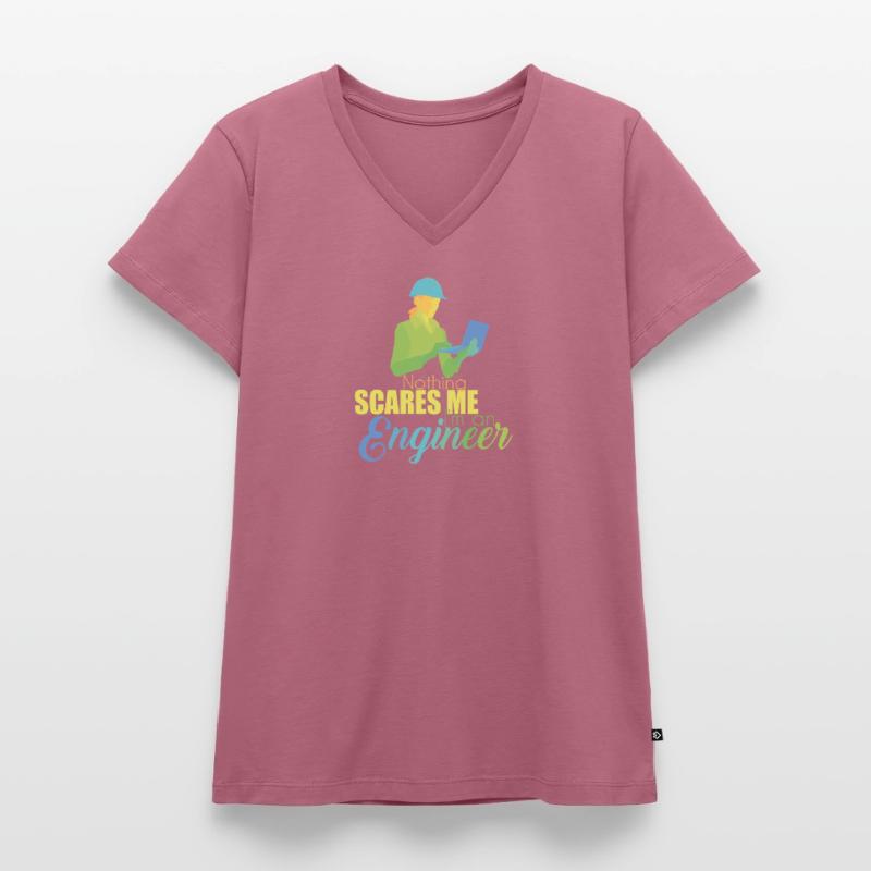 Engineer Engineer Technician Electrical Engineering Mechanical Engineering Women's Premium Organic V-neck T-shirt