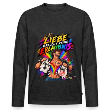 Männer Premium Bio Langarmshirt
