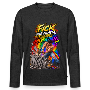Männer Premium Bio Langarmshirt