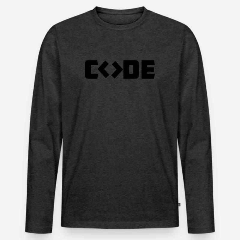 Programmierer-Code Männer Premium Bio Langarmshirt