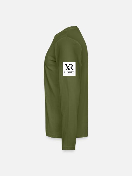 Luxuriöses XR-Design für exklusive Mode - Männer Premium Bio Langarmshirt - Khaki
