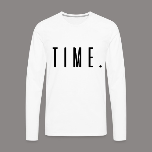 time - Männer Premium Langarmshirt
