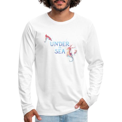 Under the Sea - Seahorses - Men's Premium Longsleeve Shirt