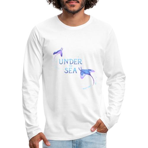 Under the Sea Mantas - Men's Premium Longsleeve Shirt