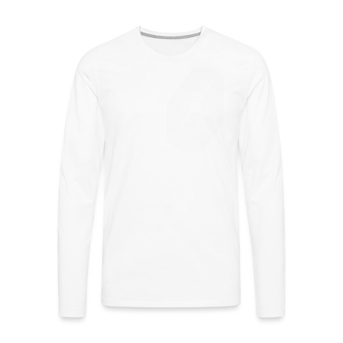 tshirtwhitelogoright - Men's Premium Longsleeve Shirt