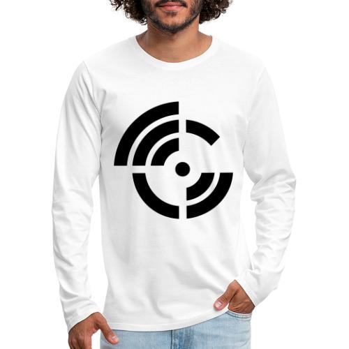 electroradio.fm logo - Männer Premium Langarmshirt