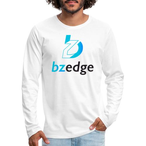 BZEdge Cutting Edge Crypto - Men's Premium Longsleeve Shirt