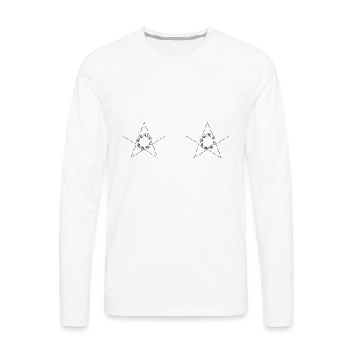 double stars - T-shirt manches longues Premium Homme