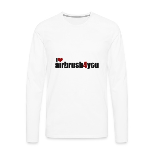I Love airbrush4you - Männer Premium Langarmshirt