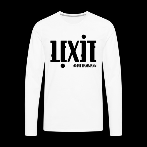 Ambigramm Lexie 01 Pit Hammann - Männer Premium Langarmshirt