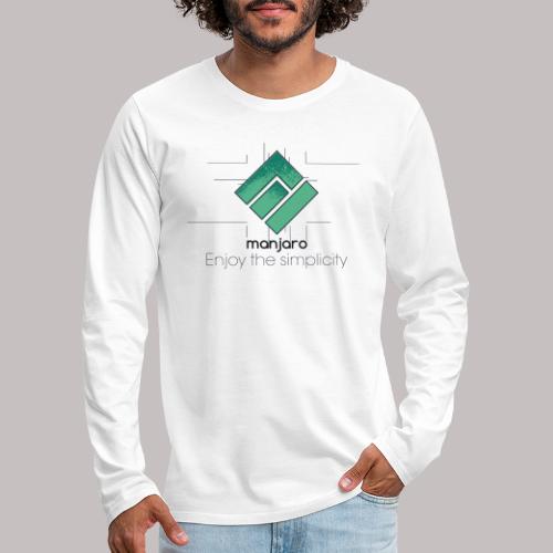 M enjoy simplicity2N - Men's Premium Longsleeve Shirt