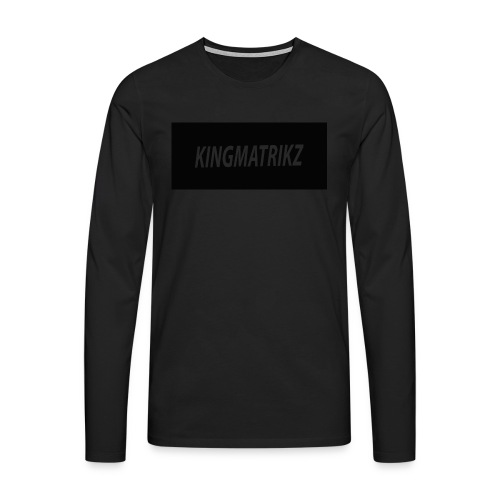 kingmatrikz - Herre premium T-shirt med lange ærmer