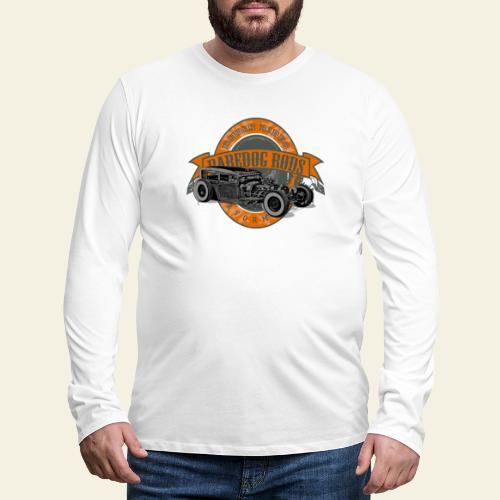Raredog Rods Logo - Herre premium T-shirt med lange ærmer