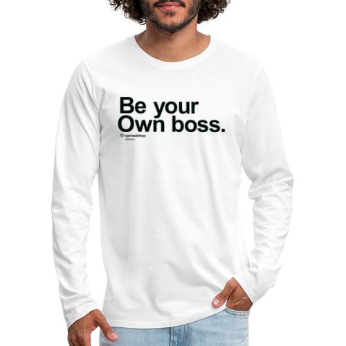 Boss - T-shirt manches longues Premium Homme