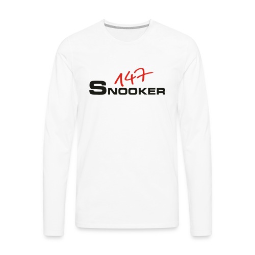147_snooker - Männer Premium Langarmshirt