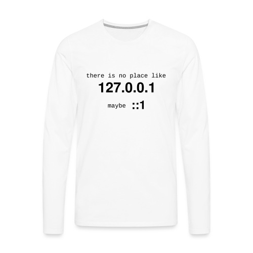 127-0-0-1-new - T-shirt manches longues Premium Homme