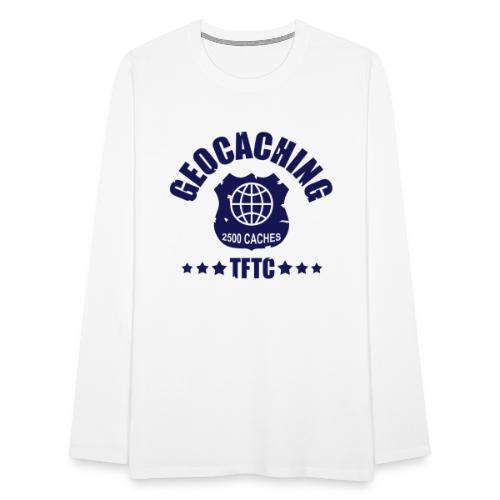 geocaching - 2500 caches - TFTC / 1 color - Männer Premium Langarmshirt