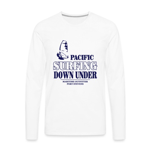 Pacific Surfing Down Under - Männer Premium Langarmshirt