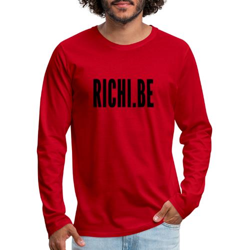 RICHI.BE - Männer Premium Langarmshirt