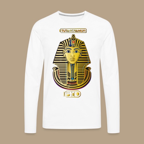 Tutanchamun I Goldmaske I Ägypten - Männer Premium Langarmshirt