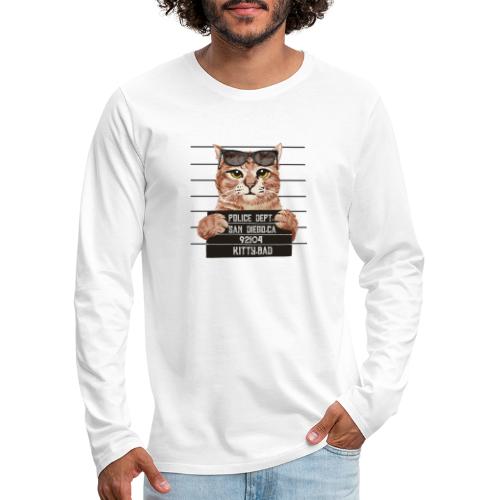 kitty bad - T-shirt manches longues Premium Homme