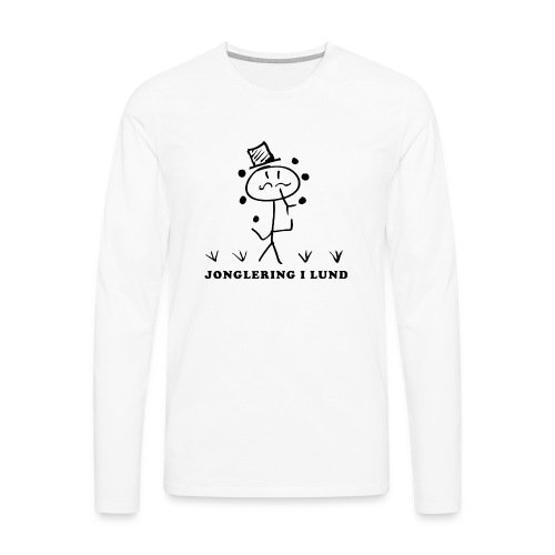 JongleringILund_herr - Långärmad premium-T-shirt herr