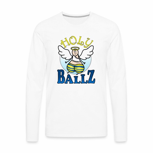 Holy Ballz Charlie - Men's Premium Longsleeve Shirt