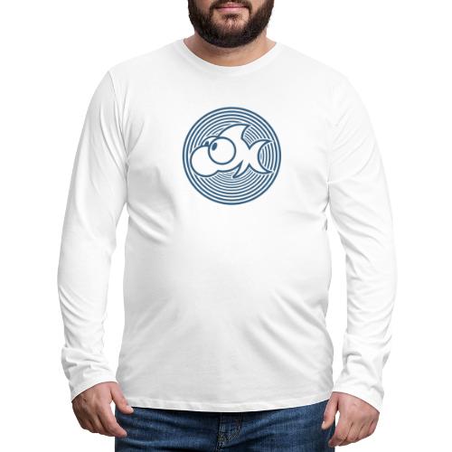 HUH! Fish #001 (Full Donation) - Männer Premium Langarmshirt