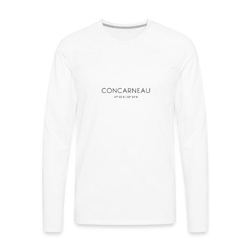 Concarneau Bretagne/Frankreich, Finistère, Quimper - Männer Premium Langarmshirt
