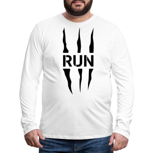 Run Scratch - T-shirt manches longues Premium Homme