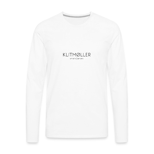 Klitmøller, Klitmöller, Dänemark, Nordsee - Männer Premium Langarmshirt