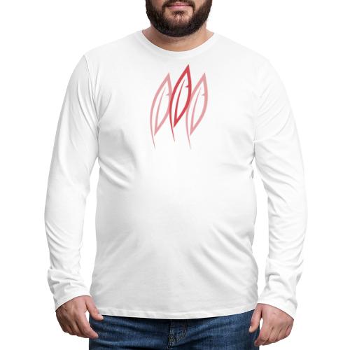 Logo - Trois plumes - T-shirt manches longues Premium Homme