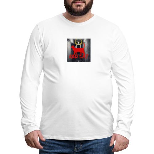 Red Cat (Deluxe) - Men's Premium Longsleeve Shirt