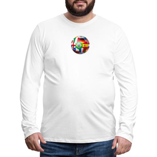 Brasil Bola - Men's Premium Longsleeve Shirt